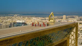 Spojené arabské emiráty z výšky