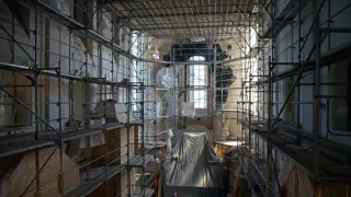 Nebo nad riekou Sázavou