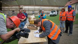 Nebo nad riekou Sázavou