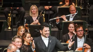 Netrebko a Eyvazov na koncertu v Salcburku