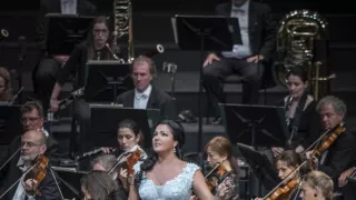 Netrebko a Eyvazov na koncertu v Salcburku