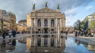 Na ceste po ukrajinskom Ľvove