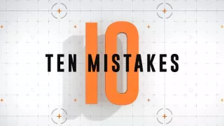 Chyby a katastrofy (1)