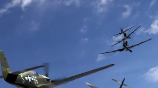 Letečtí stíhači v boji