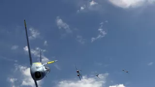 Letečtí stíhači v boji