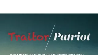 Patrioti a zrádci (1)