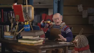 Sluník a Ludvík a sněhový stroj