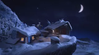 Sluník a Ludvík a sněhový stroj