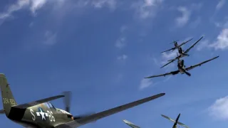 Leteckí stíhači v boji