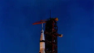 Přistání na Měsíci živě