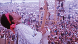 Jimi Hendrix na festivalu Woodstock
