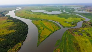 Afrika z vtáčej perspektívy