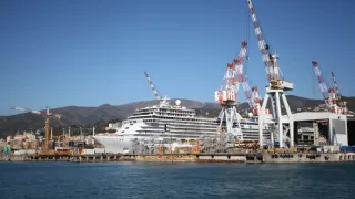 Stavba najluxusnejšej výletnej lode na svete