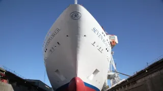 Stavba najluxusnejšej výletnej lode na svete