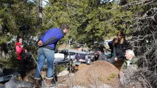 S Attenboroughom na Mravčom vrchu