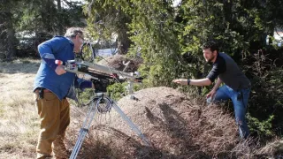 S Attenboroughom na Mravčom vrchu