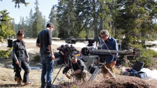 S Attenboroughom na Mravčom vrchu