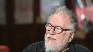 Na plovárně s Karlem Halounem