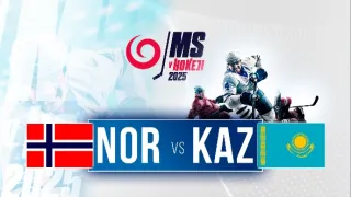 MS v hokeji 2025: Nórsko - Kazachstan
