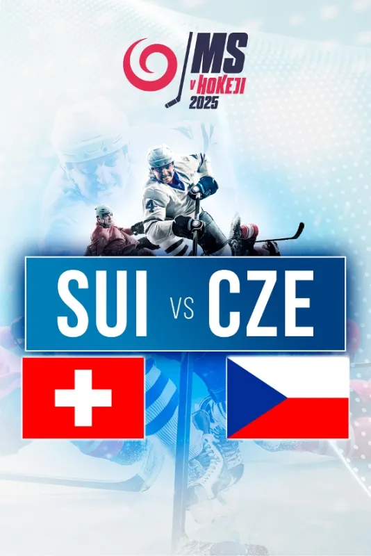 MS v hokeji 2025: Švajčiarsko - Česko - fotogaléria
