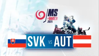 MS v hokeji 2025: Rakúsko - Slovensko
