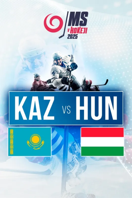 MS v hokeji 2025: Kazachstan - Maďarsko - fotogaléria