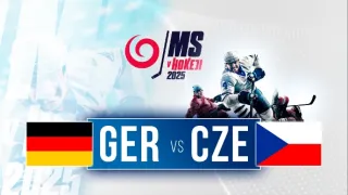 MS v hokeji 2025: Nemecko - Česko