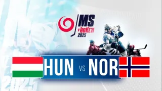 MS v hokeji 2025: Maďarsko - Nórsko