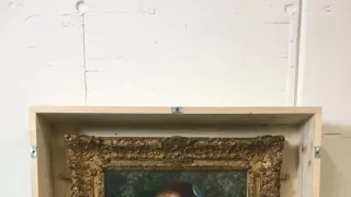 Renoir a dívka s modrou stuhou