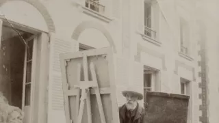 Renoir a dívka s modrou stuhou