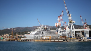 Stavba najluxusnejšej výletnej lode na svete