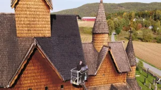 Evropa z výšky