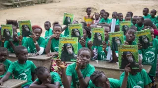 Útulok pre záchranu šimpanzov Jane Goodallovej (5/6)