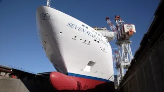 Stavba nejluxusnější výletní lodě na světě