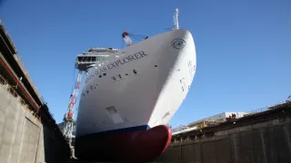 Stavba nejluxusnější výletní lodě na světě