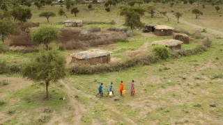 Afrika z výšky