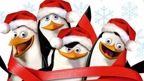 Tučniaky z Madagaskaru: Vianočná misia