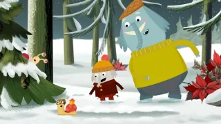 Muzisloni a vánoční strom