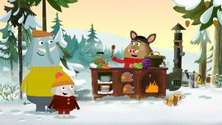 Muzisloni a vánoční strom