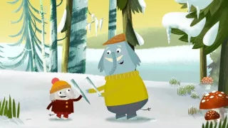 Muzisloni a vánoční strom