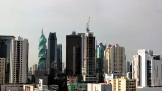 Panama, mesto a prieplav