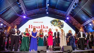 Rusalka v parku