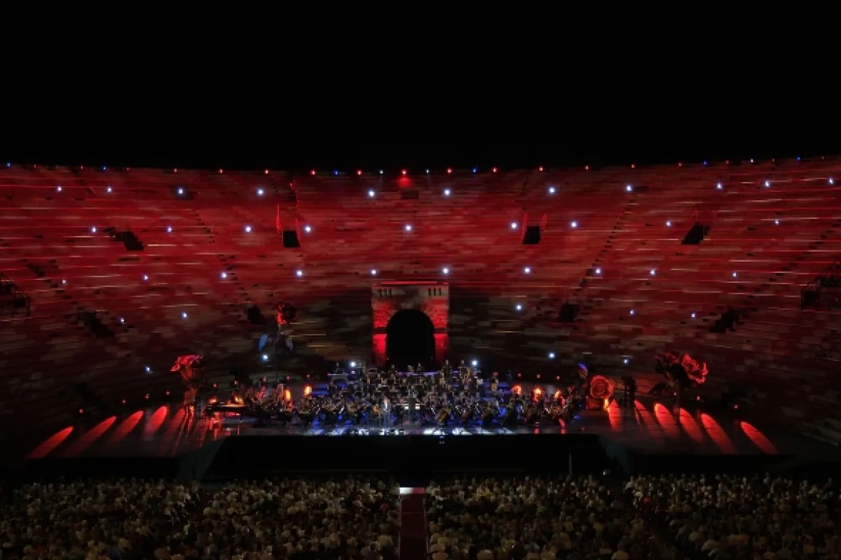 Jonas Kaufmann ve Veronské aréně, 2023 - fotogaléria