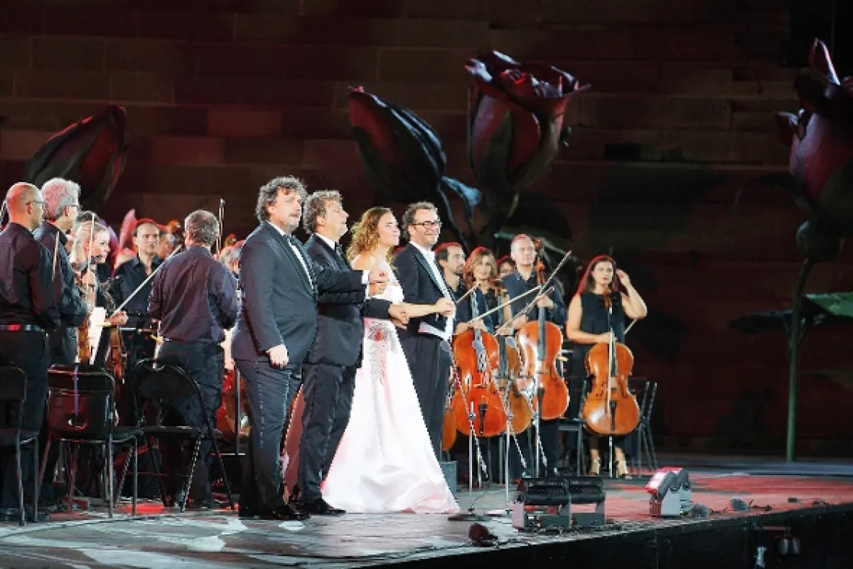 Jonas Kaufmann ve Veronské aréně, 2023 - fotogaléria