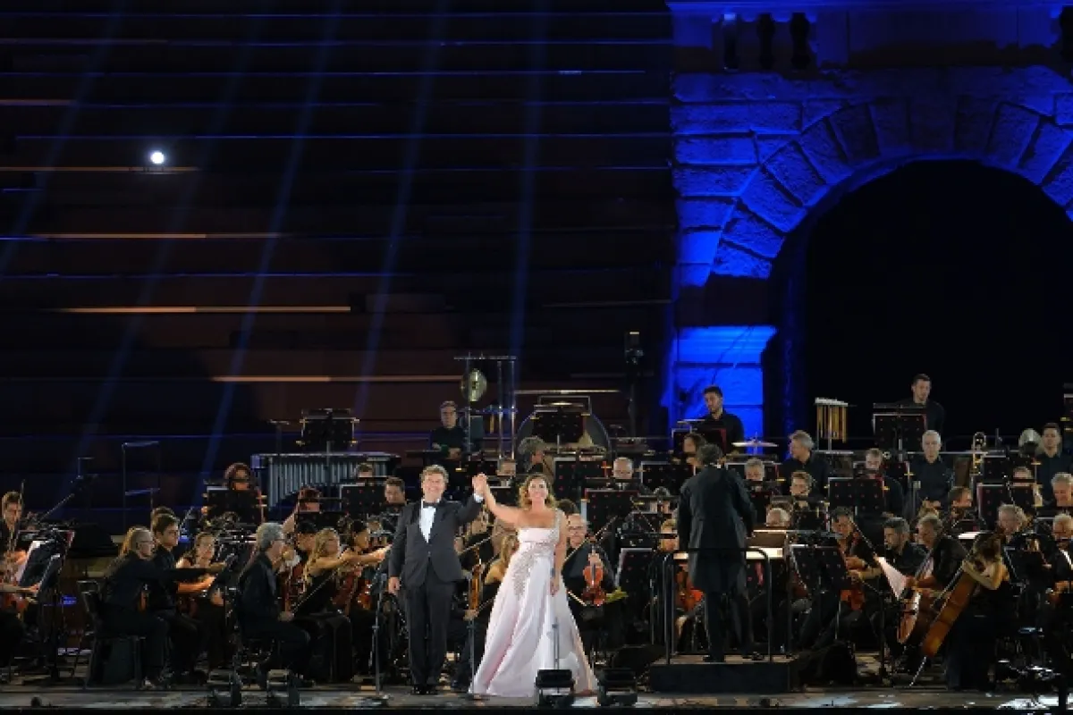Jonas Kaufmann ve Veronské aréně, 2023 - fotogaléria
