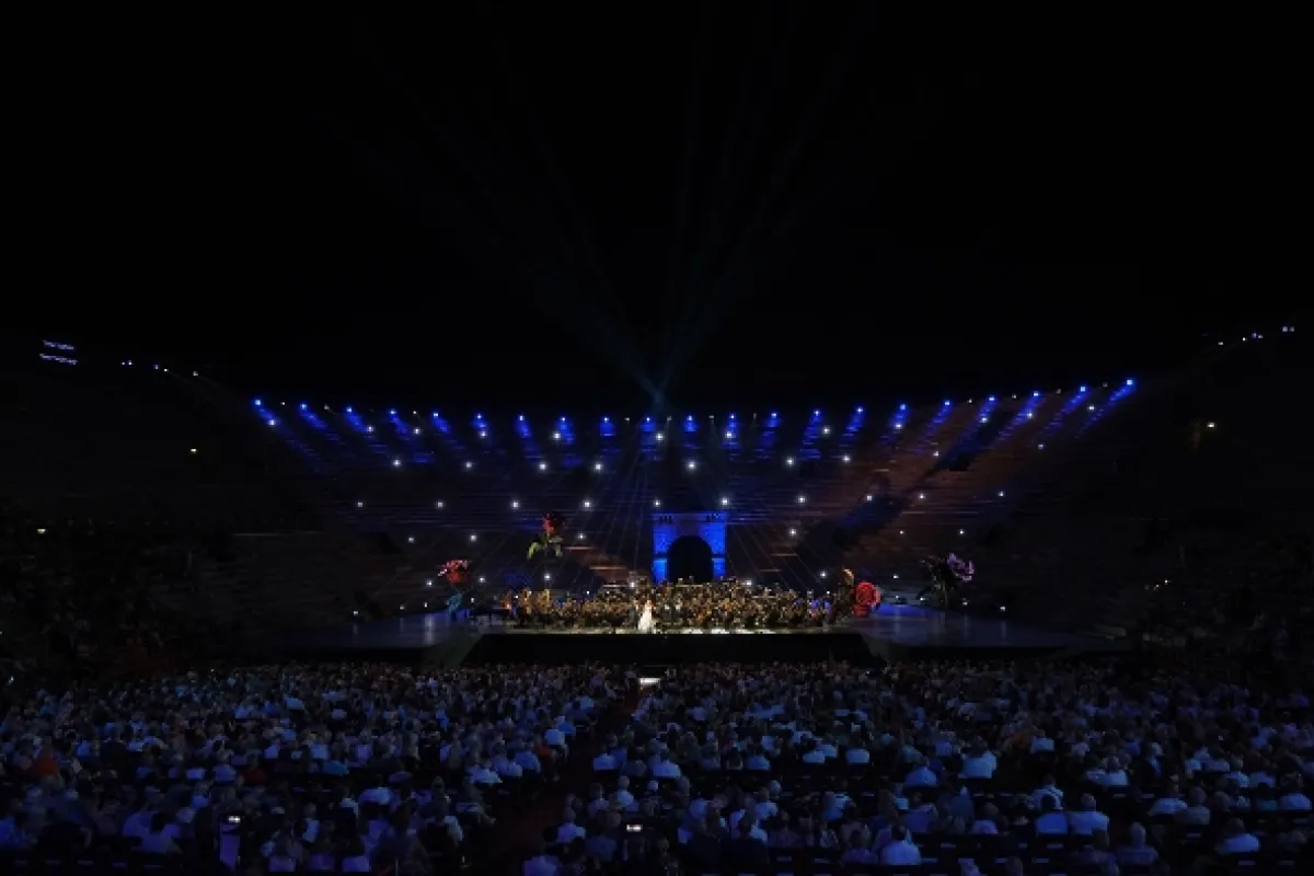 Jonas Kaufmann ve Veronské aréně, 2023 - fotogaléria