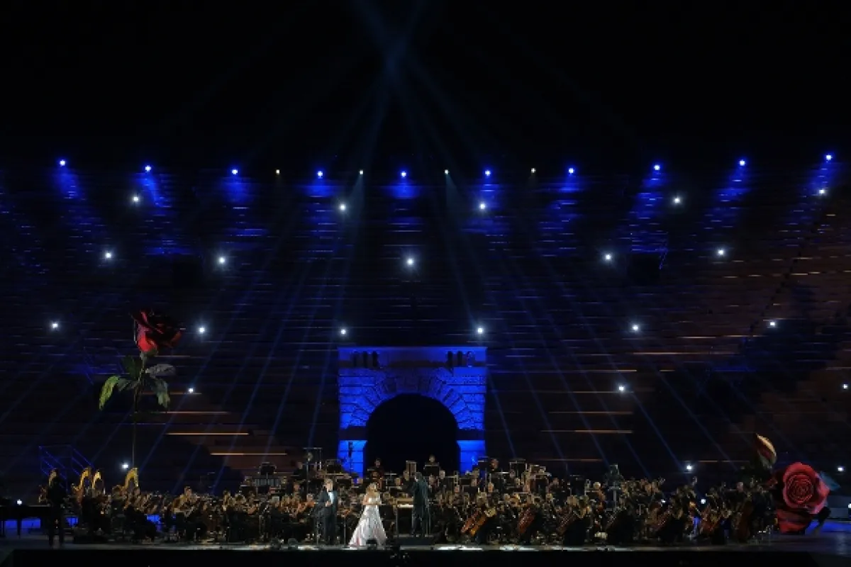 Jonas Kaufmann ve Veronské aréně, 2023 - fotogaléria