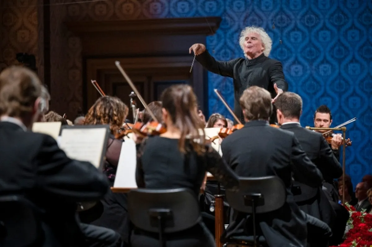 Sir Simon Rattle diriguje české a terezínské autory, 2022 - fotogaléria
