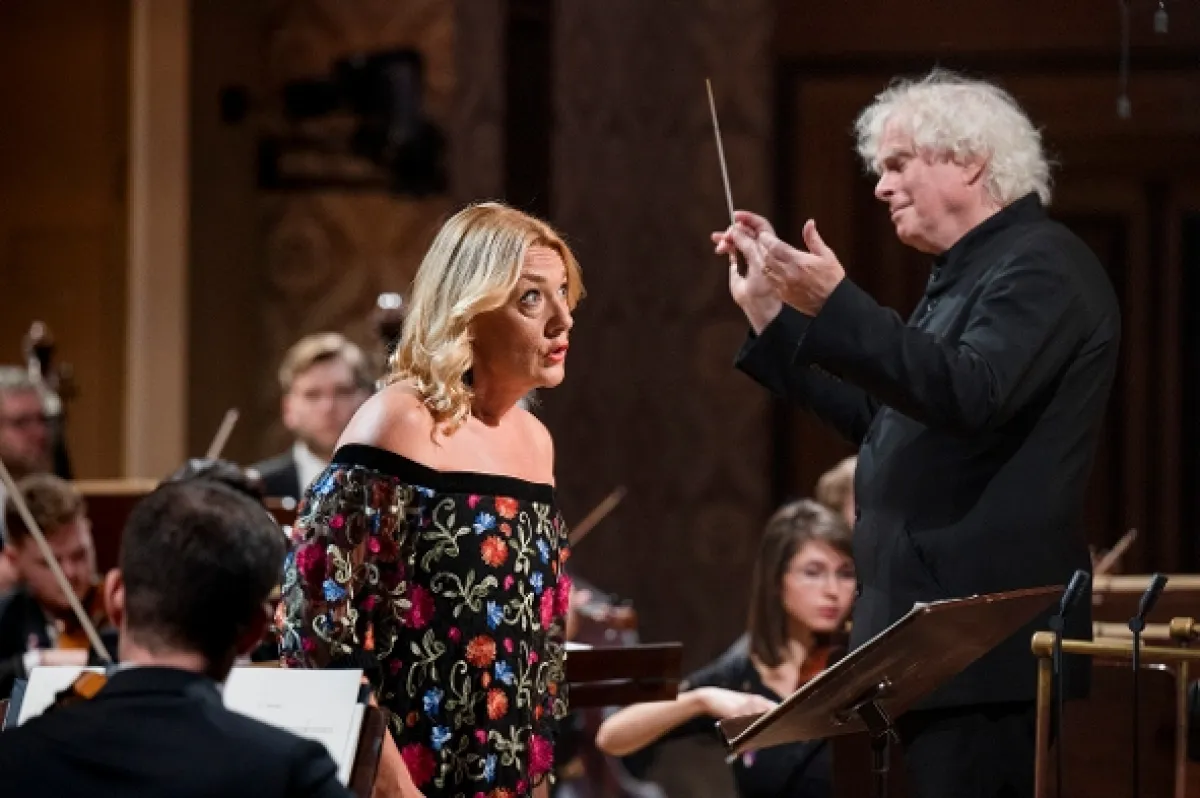 Sir Simon Rattle diriguje české a terezínské autory, 2022 - fotogaléria
