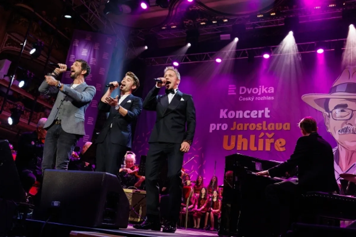 Koncert pro Jaroslava Uhlíře - fotogaléria